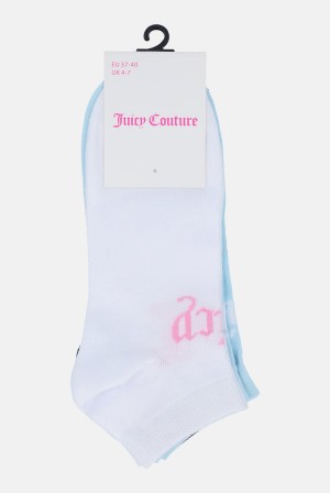 Juicy Couture 3 Pack Stripe Trainer Liners Monivärinen | JC-SN652322