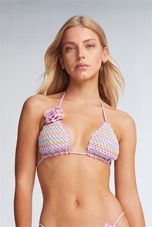 Juicy Couture Capittana Beatriz Bikini Top Violetit | JC-SN651849