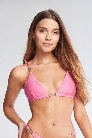 Juicy Couture Capittana Dalia Bikini Top Fuksia | JC-SN651857