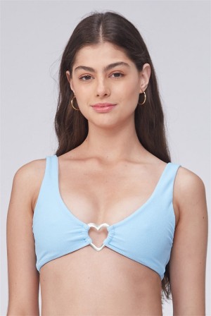 Juicy Couture Capittana Kelly Bikini Top Sininen | JC-SN651846