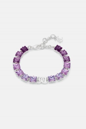 Juicy Couture Crystal JC Bracelet Violetit | JC-SN652360