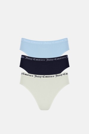 Juicy Couture Litteät Knit Seamless Mid-rise Brief Pack X3 Monivärinen | JC-SN652233