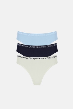 Juicy Couture Litteät Knit Seamless Ranne Pack X3 Monivärinen | JC-SN652235