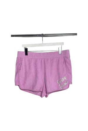 Juicy Couture Terry Logo Retro Shorts—rejuiced Violetit | JC-SN651810