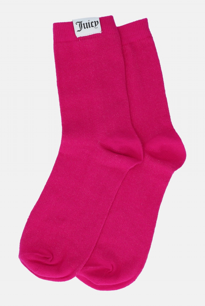 Juicy Couture 3 Pack Flag Label Sock Monivärinen | JC-SN652323