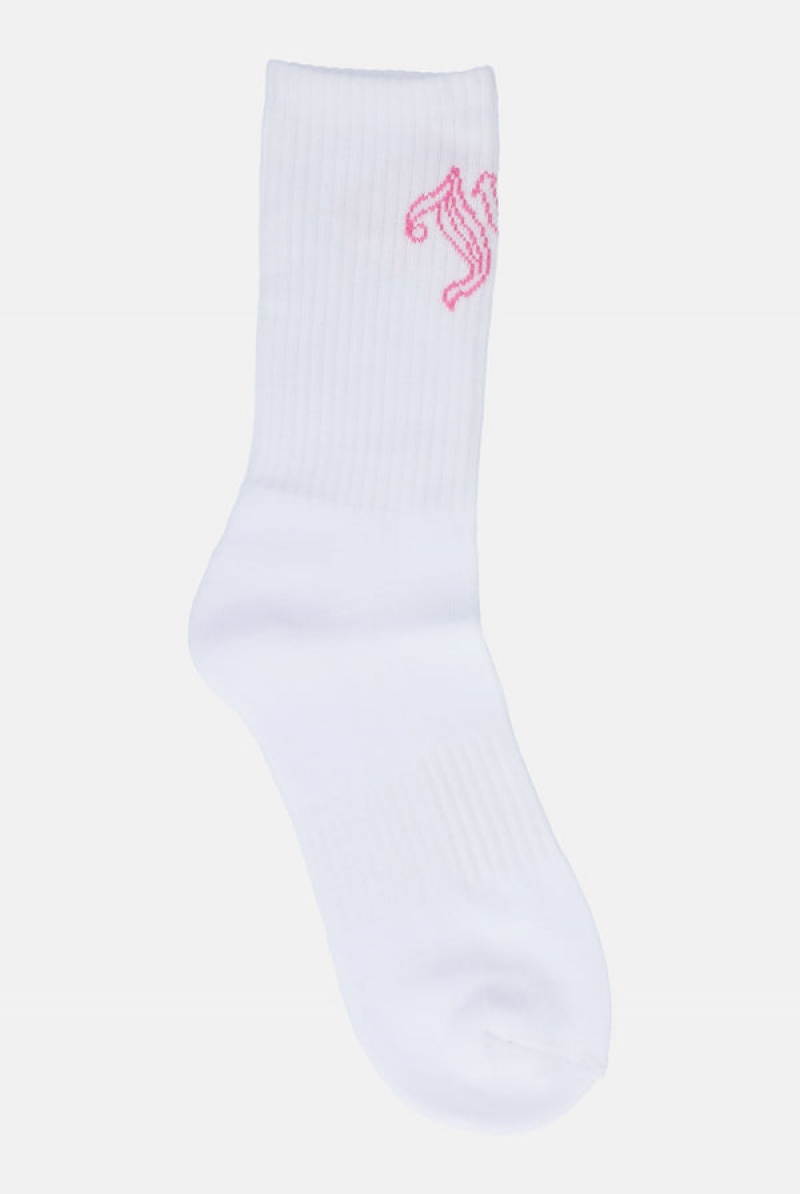 Juicy Couture 3 Pack Logo Urheilu Sock Monivärinen | JC-SN652324