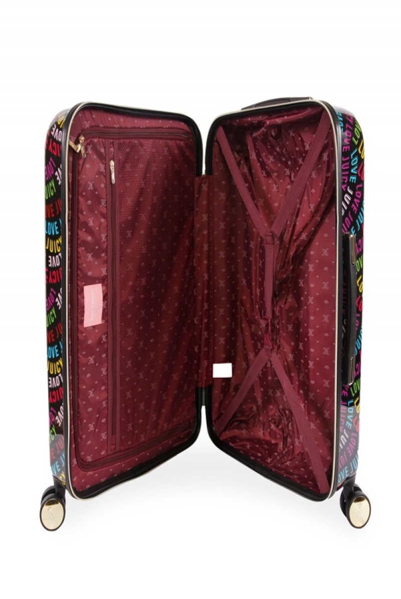 Juicy Couture 3-piece Hardside Spinner Luggage Set Monivärinen | JC-SN651916