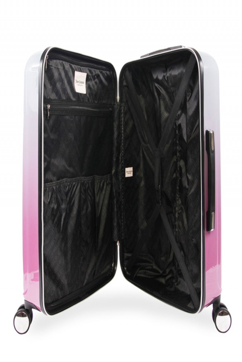 Juicy Couture 3-piece Hardside Spinner Luggage Set Hopea Fuksia | JC-SN651919