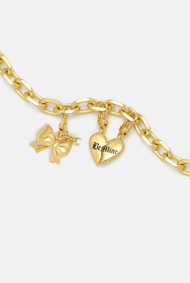 Juicy Couture Bow Charm Kultaiset | JC-SN652393