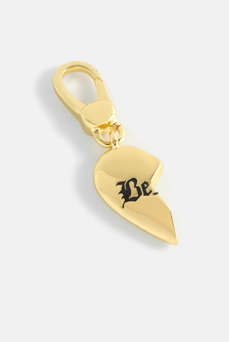 Juicy Couture Broken Heart 'be' Charm Kultaiset | JC-SN652394