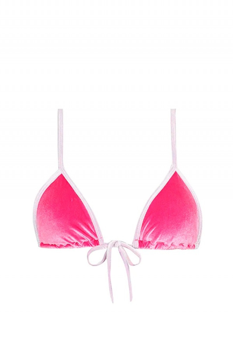 Juicy Couture Capittana April Bikini Top Fuksia | JC-SN651859