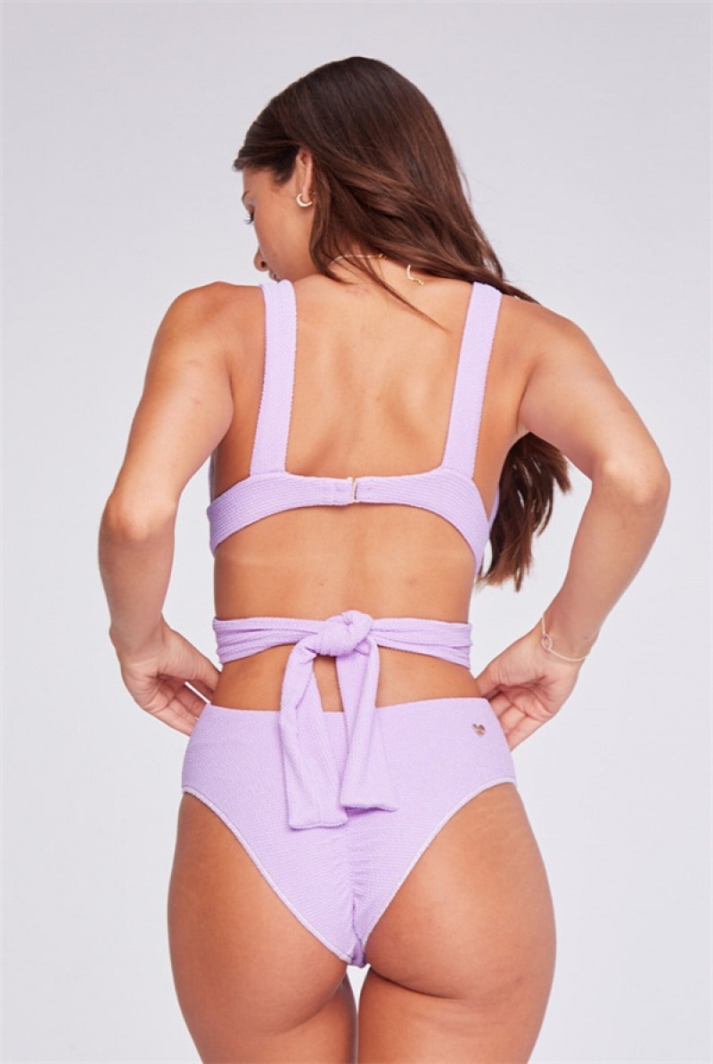 Juicy Couture Capittana Cristina One Piece Violetit | JC-SN651885