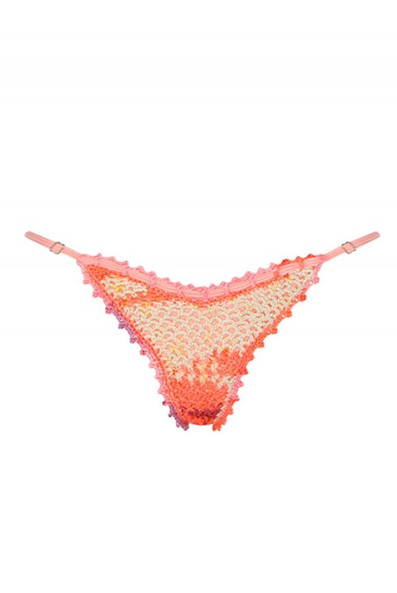 Juicy Couture Capittana Kendall Bikini Bottom Vaaleanpinkki | JC-SN651875