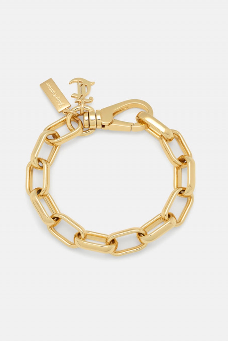 Juicy Couture Chain JC Bracelet Kultaiset | JC-SN652356