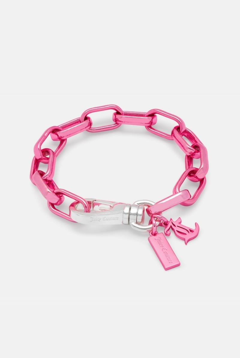 Juicy Couture Chain JC Bracelet Pinkki | JC-SN652358