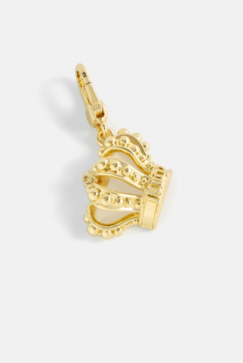 Juicy Couture Crown Charm Kultaiset | JC-SN652391