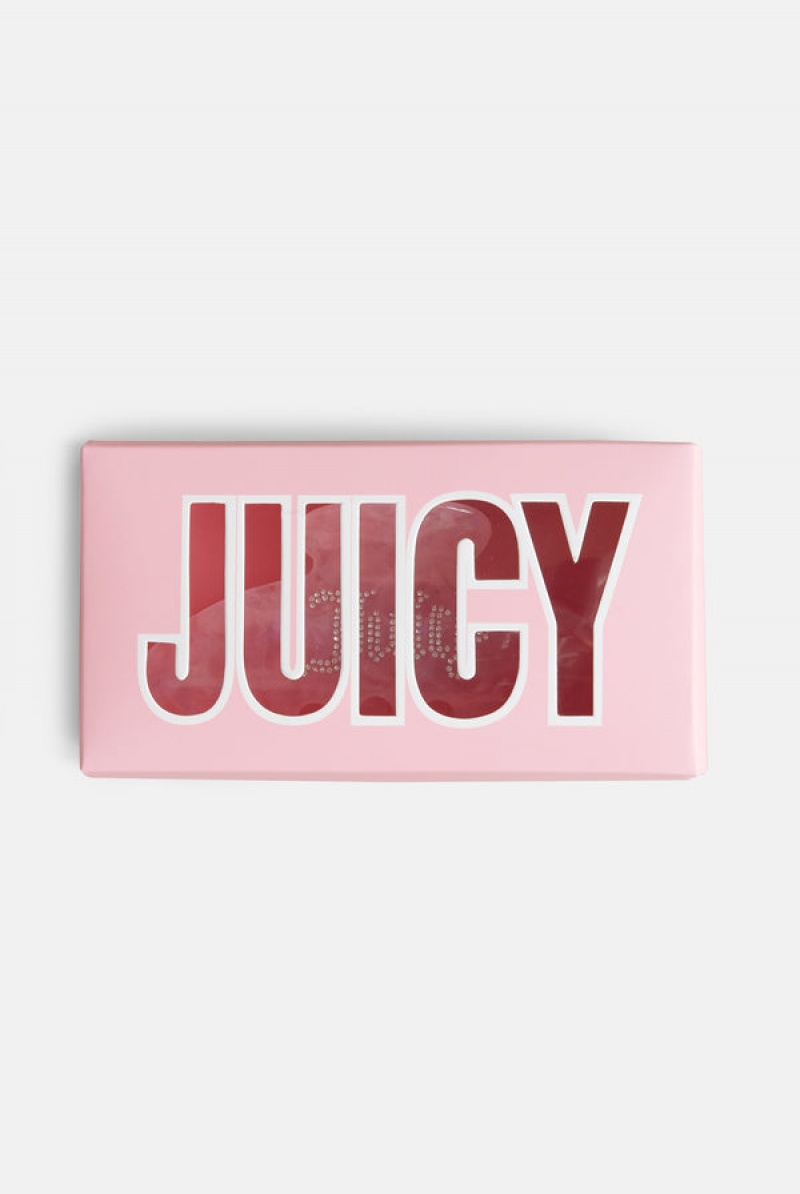 Juicy Couture Large Diamante Claw Hair Clip Pinkki | JC-SN652331