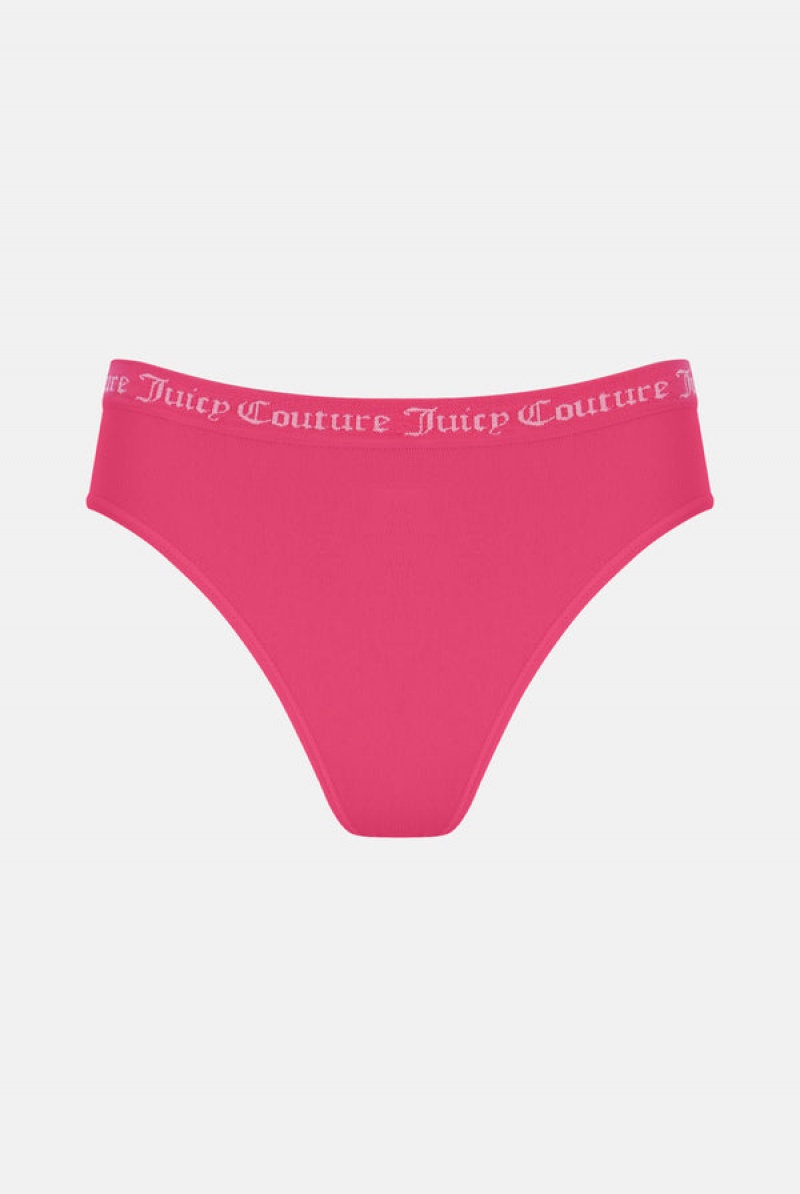 Juicy Couture Litteät Knit Seamless Mid-rise Brief Pack X3 Monivärinen | JC-SN652232