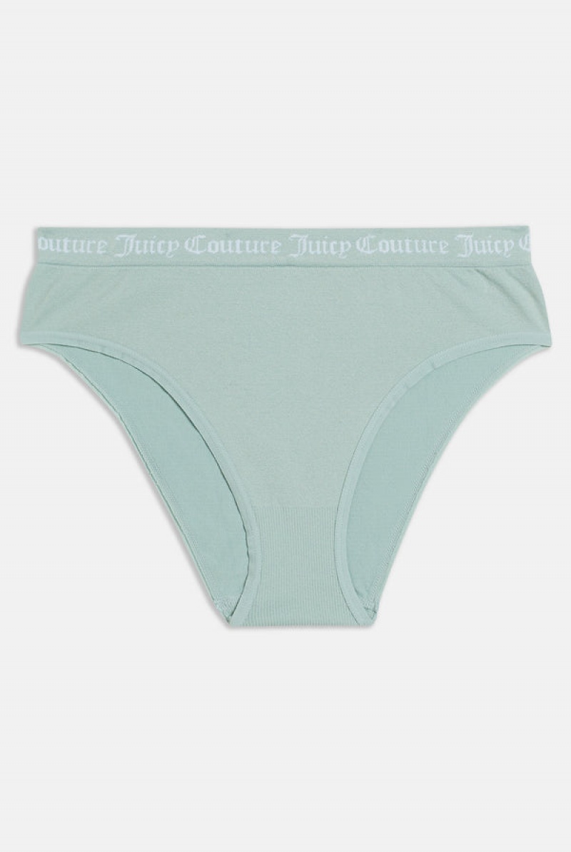 Juicy Couture Pack Of 3 Litteät Knit Seamless Mid-rise Briefs Ruskea | JC-SN652272