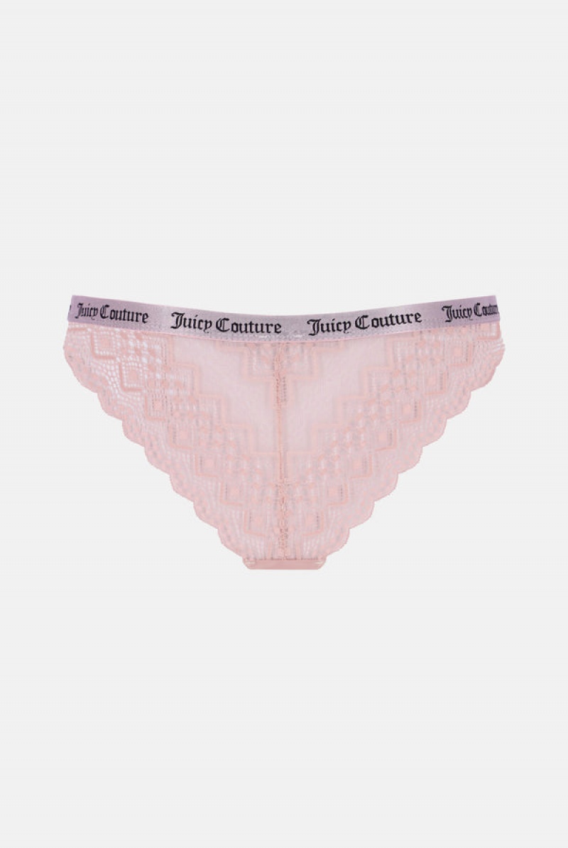 Juicy Couture Pack Of 3 Pitsi Trim Briefs Monivärinen | JC-SN652240