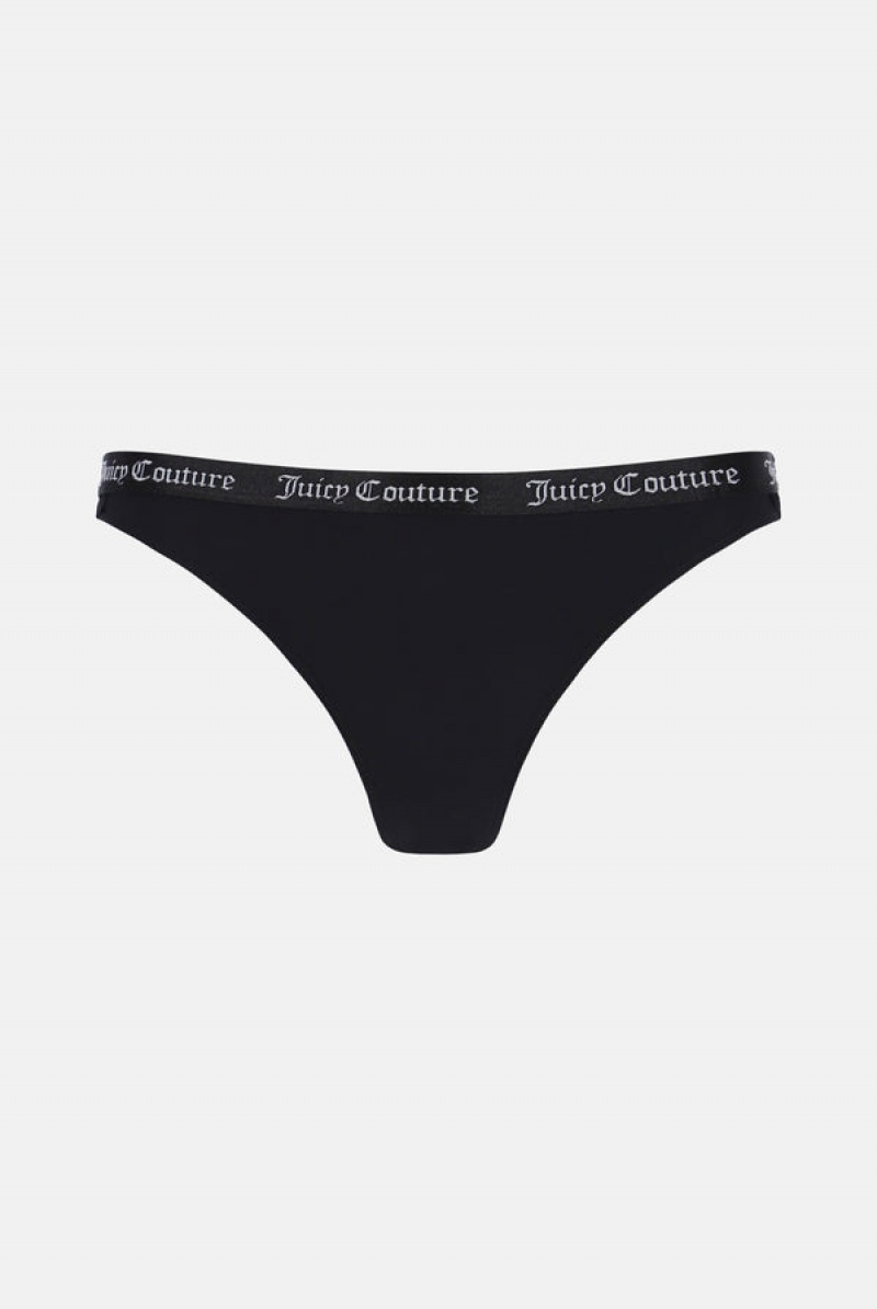 Juicy Couture Pack Of 3 Pitsi Trim Briefs Monivärinen | JC-SN652240