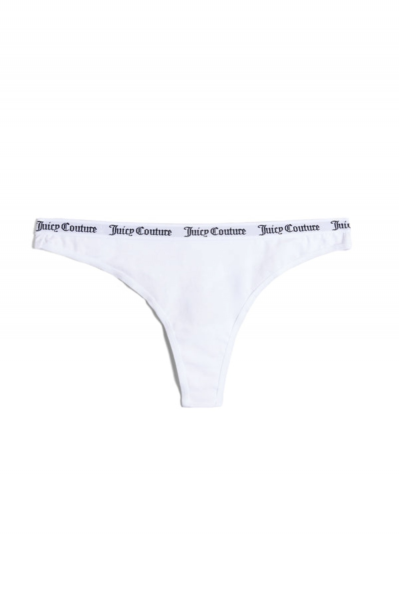 Juicy Couture Pack Of 3 Puuvilla Thongs Monivärinen | JC-SN652266