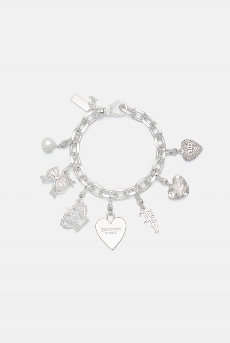 Juicy Couture Paksu JC Charm Bracelet Hopea | JC-SN652401