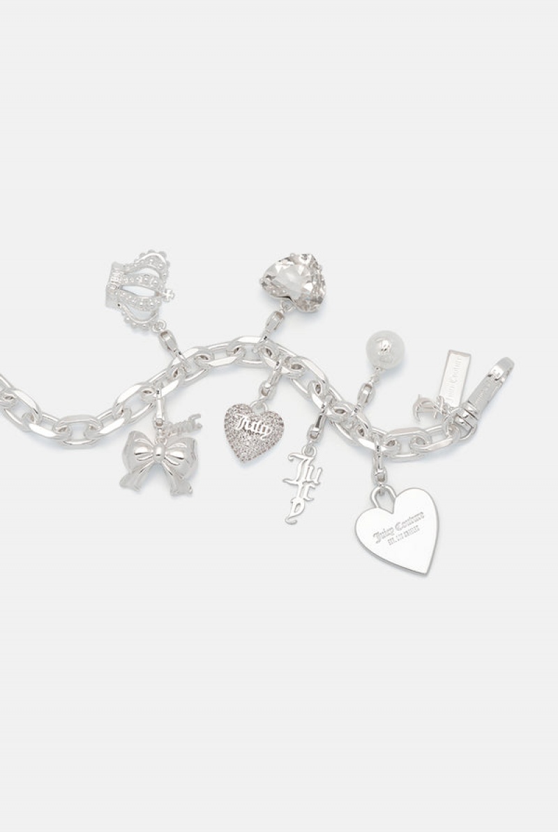 Juicy Couture Paksu JC Charm Bracelet Hopea | JC-SN652401