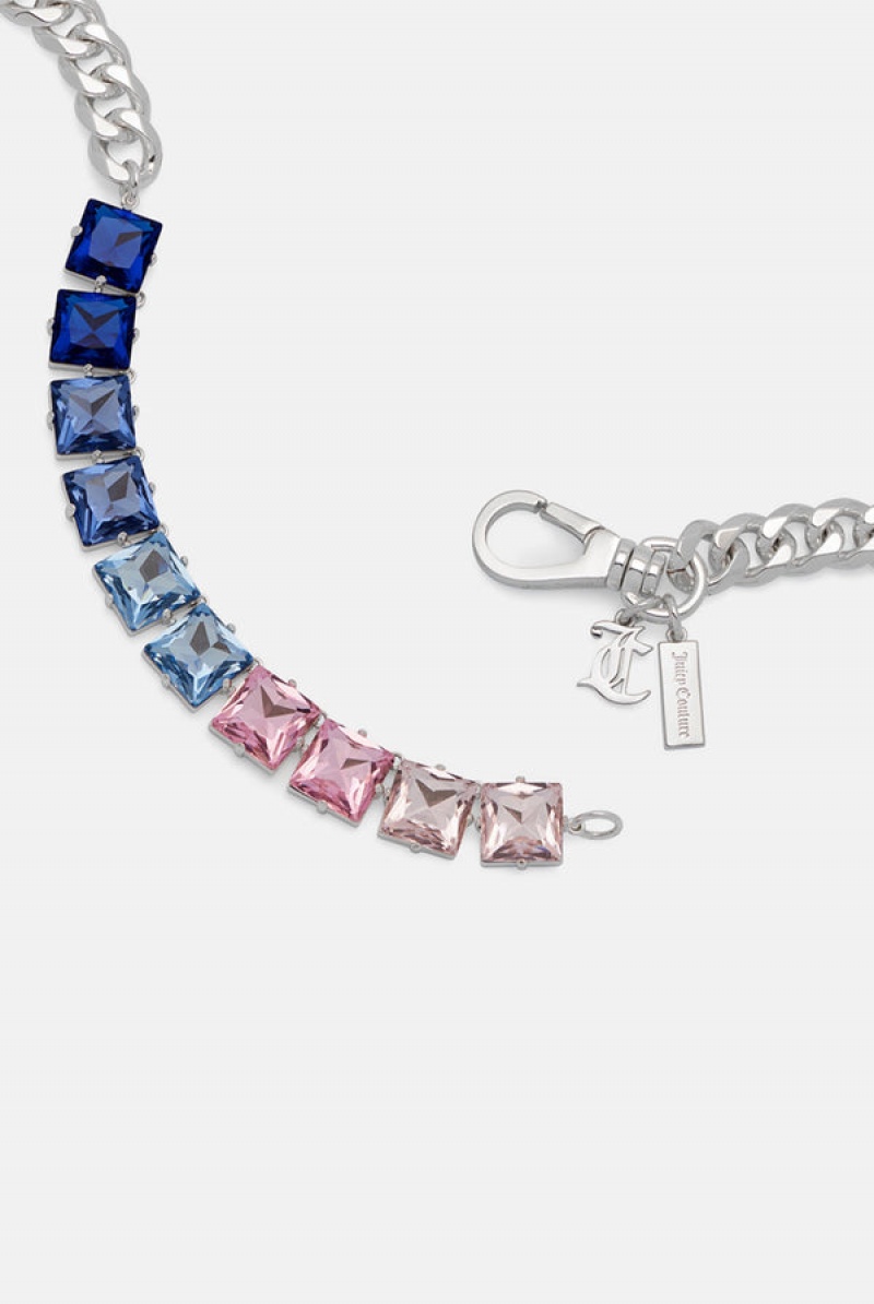 Juicy Couture Pastel Colour Crystal JC Choker Hopea | JC-SN652361