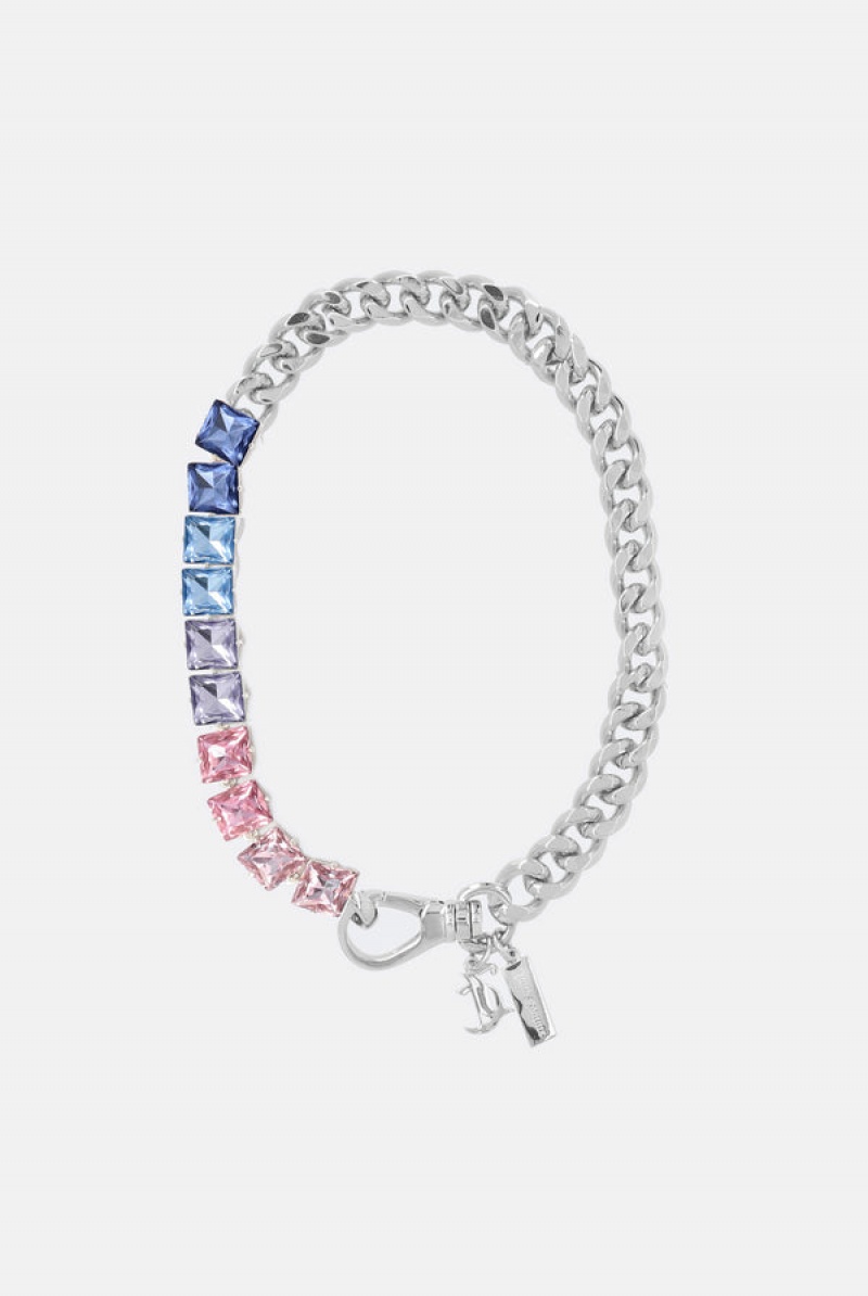 Juicy Couture Pastel Colour Crystal JC Choker Hopea | JC-SN652361