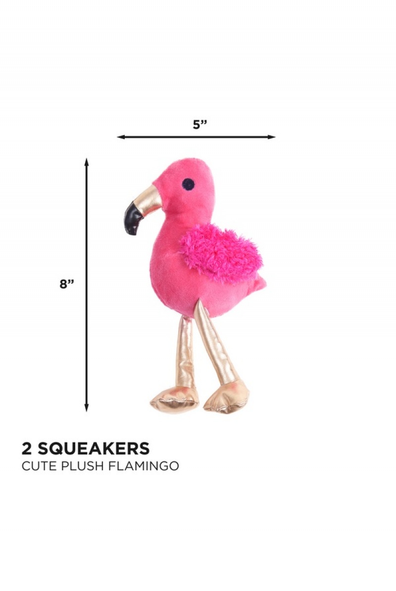 Juicy Couture Pet Flamingo Squeaky Toy Pinkki | JC-SN652308