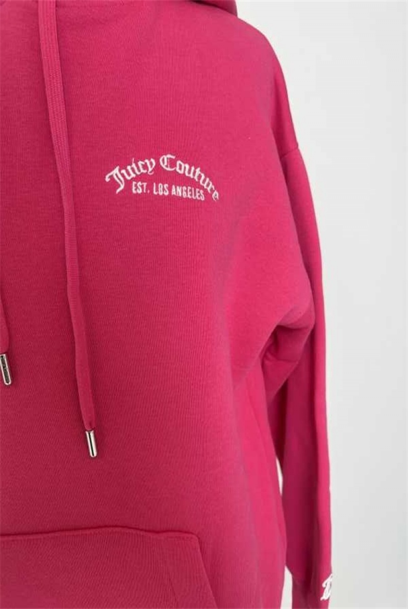 Juicy Couture Queenie Hoodie—rejuiced Pinkki | JC-SN651649