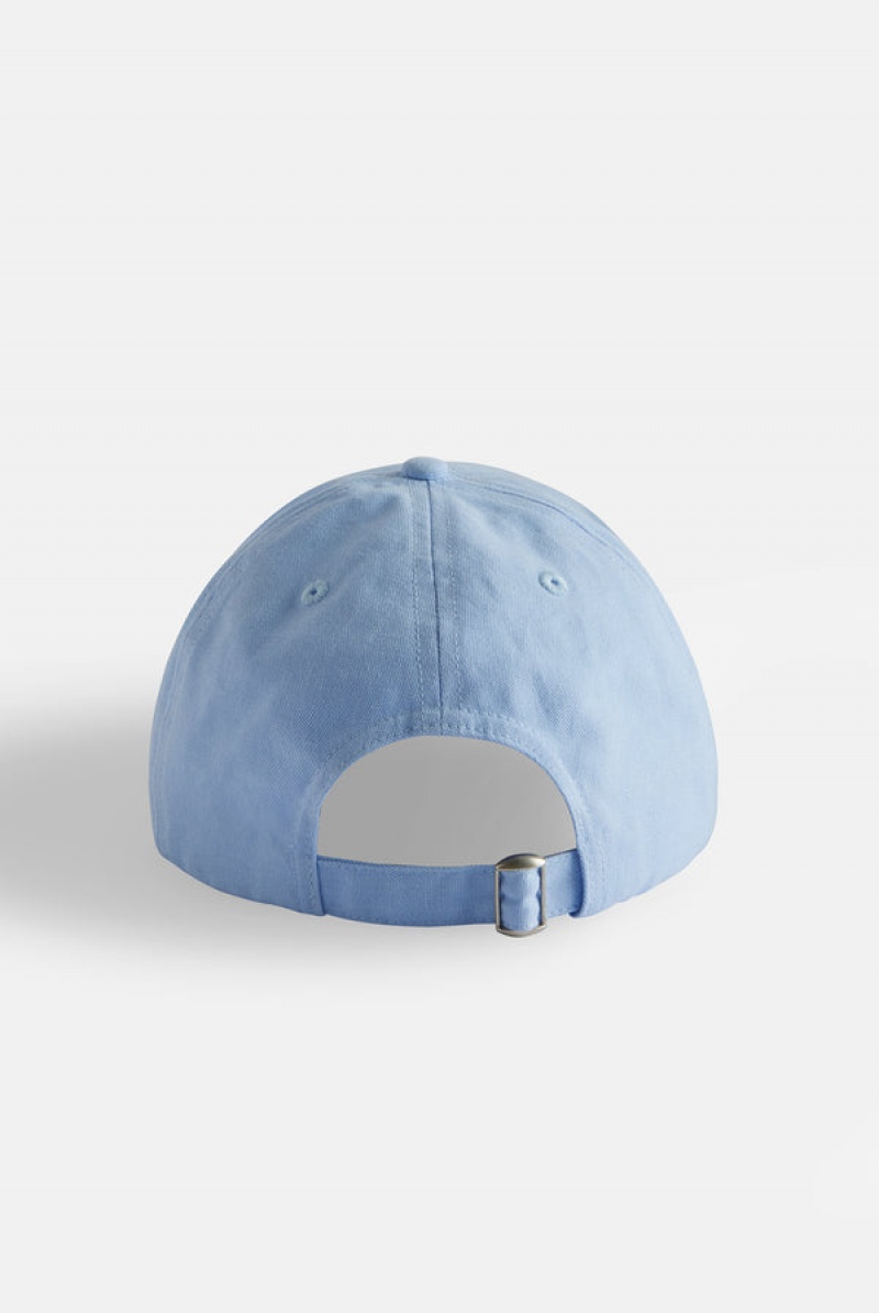 Juicy Couture Recycled Puuvilla Baseball Cap Sininen | JC-SN652343