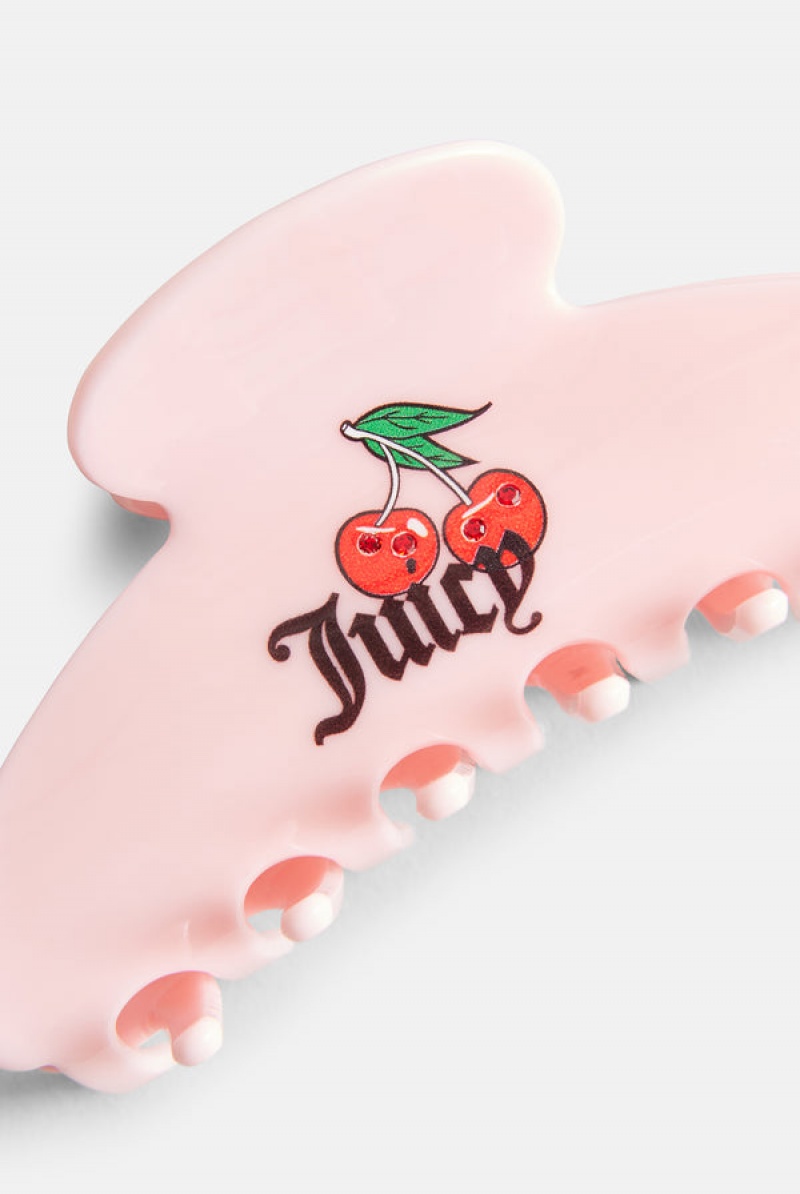 Juicy Couture Set Of 2 Cherry Claw Hair Clips Monivärinen | JC-SN652333