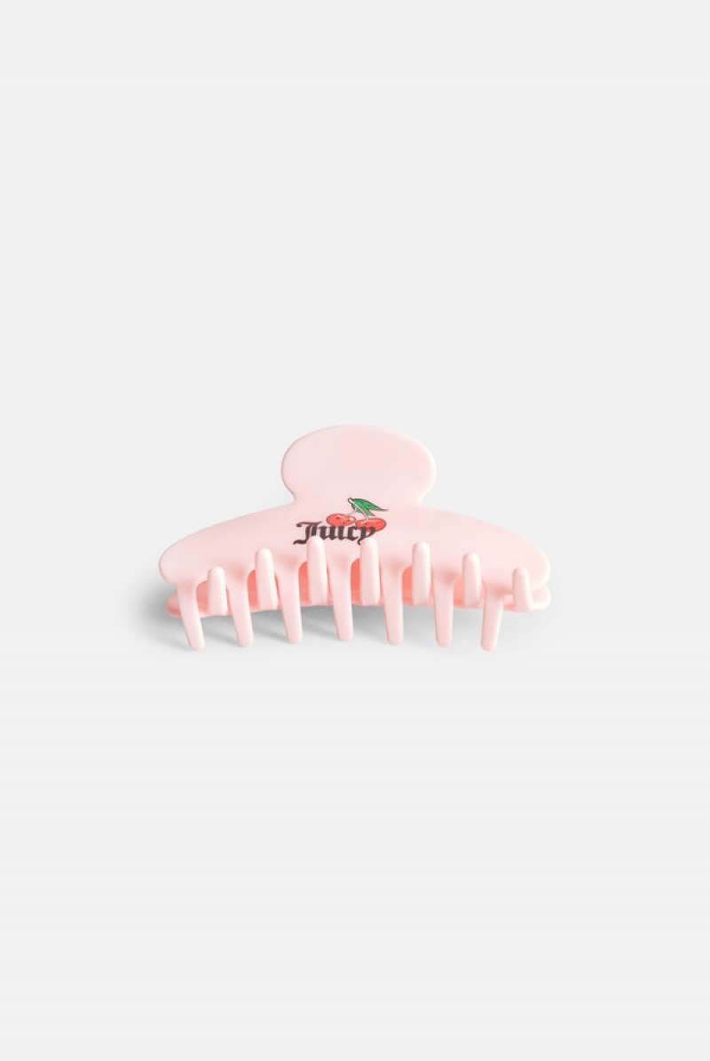 Juicy Couture Set Of 2 Cherry Claw Hair Clips Monivärinen | JC-SN652333