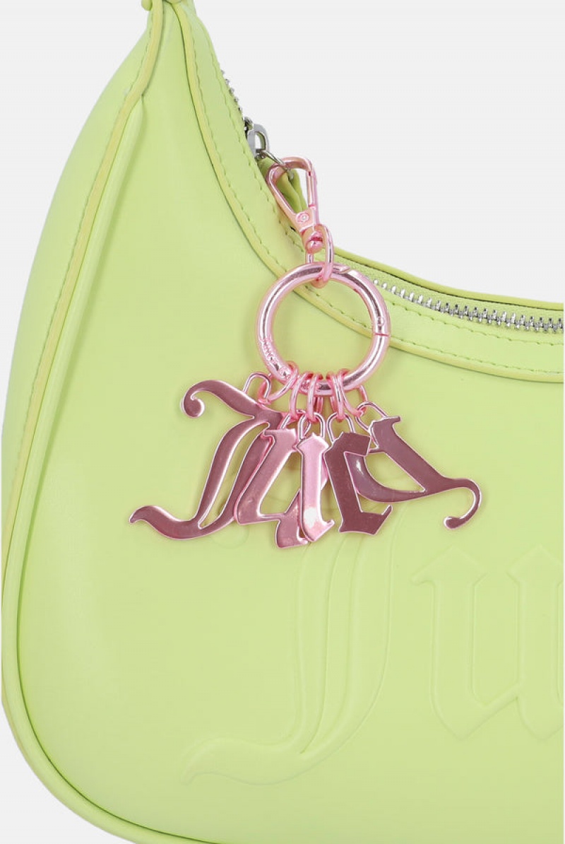 Juicy Couture Shiny Charm Key Fob Pinkki | JC-SN652314